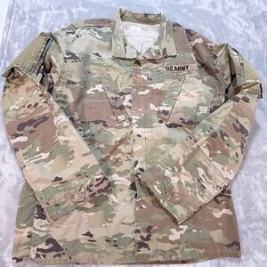 US Army Combat Uniform Coat Jacket MultiCam ACU OCP Men's XL Long